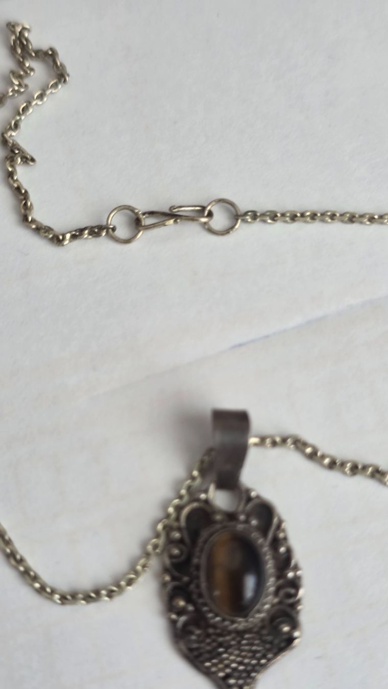Colliers: Kette mit Anhänger Silber – D'occasion à Wittenbach par rose_rosi 1