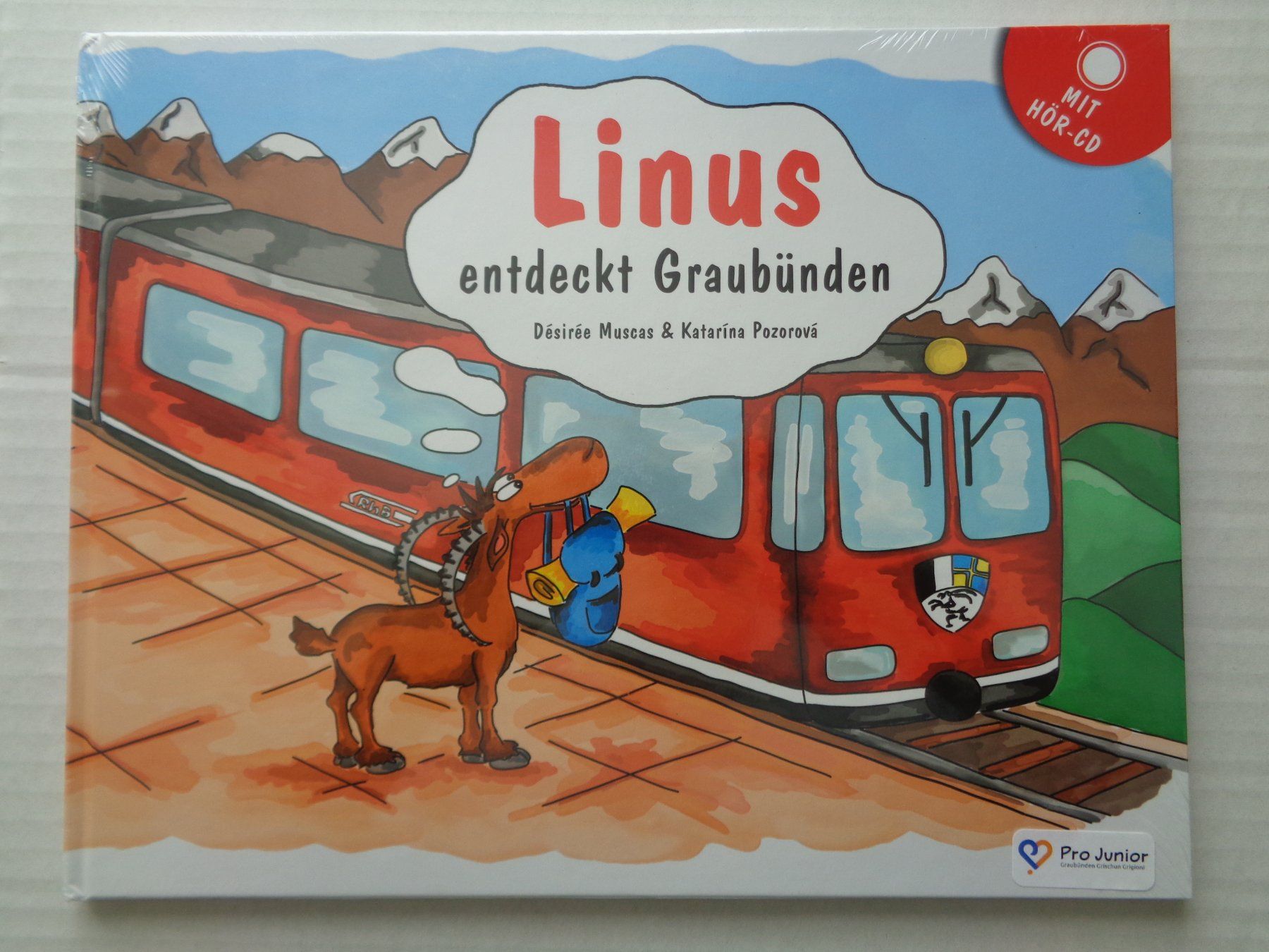 Bücher: Linus entdeckt Graubünden mit Hör-CD – Neu und originalverpackt aus Chur von Oregano1