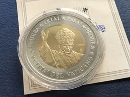 2 Euro Entwurf Vatikan 2009 Papst Benedikt