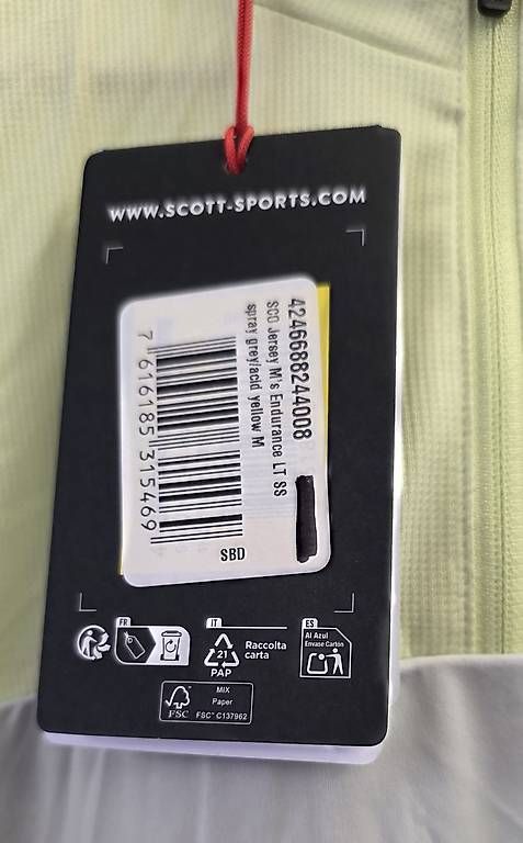 Scott Leibchen & Hosen: Maillot velo NEUF  Scott Endurance LT, taille M – Neu und originalverpackt aus Sugiez von factorysportoutlet 2