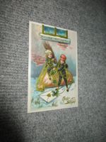 ca. 100-jährige farbige Postkarte