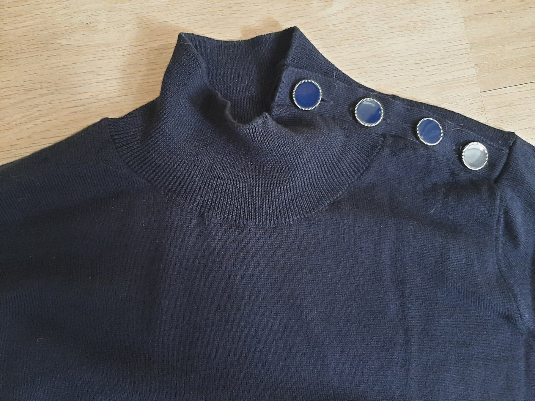 Sezane Maglioni & Felpe: Sézane Jacob Pullover in Navy blue, Size S – Usato da Fribourg venduto da metalhands 2