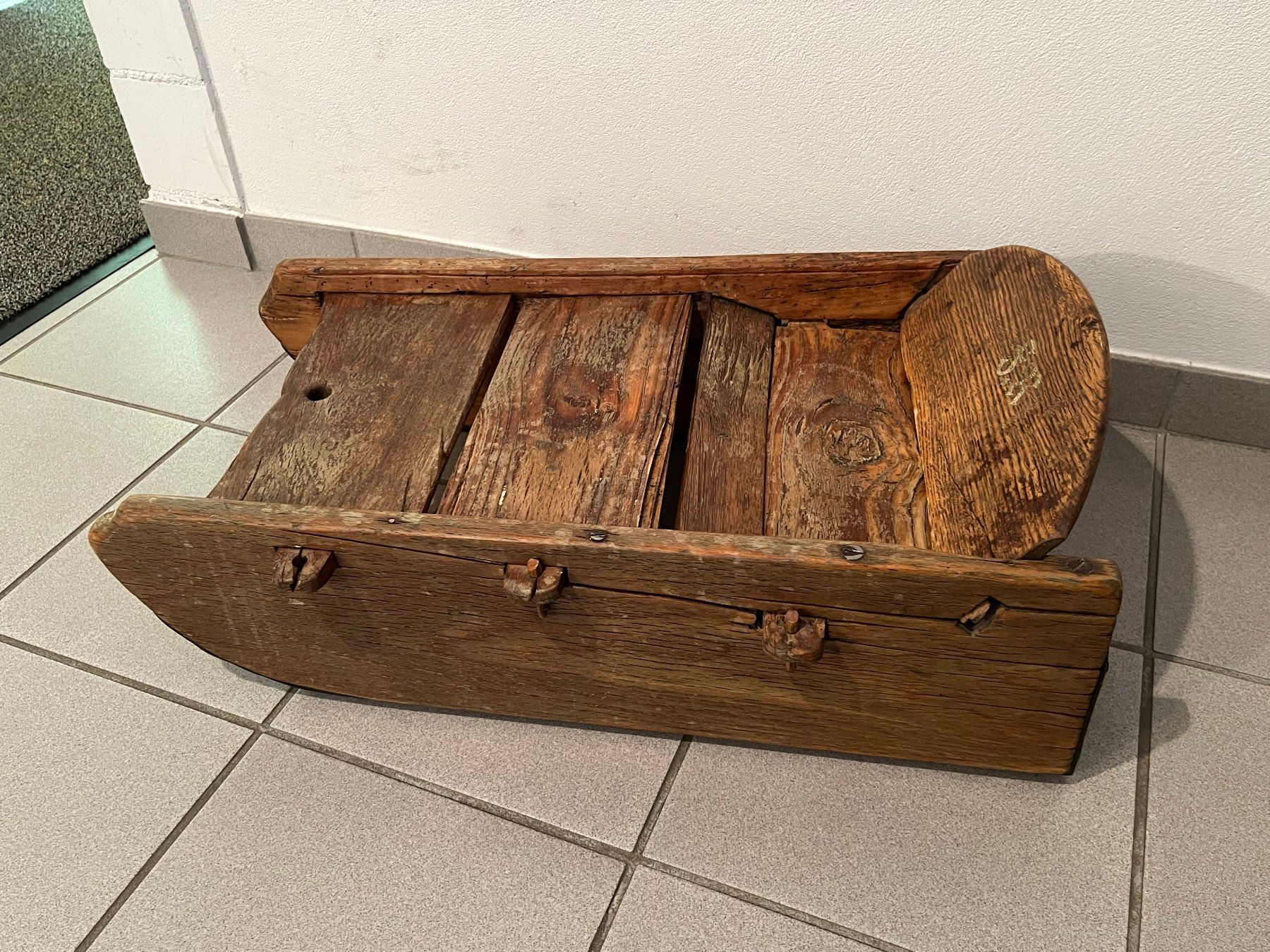 Slitta: Holzschlitten Antik – Usato da Lenz venduto da Klimbim7083 2