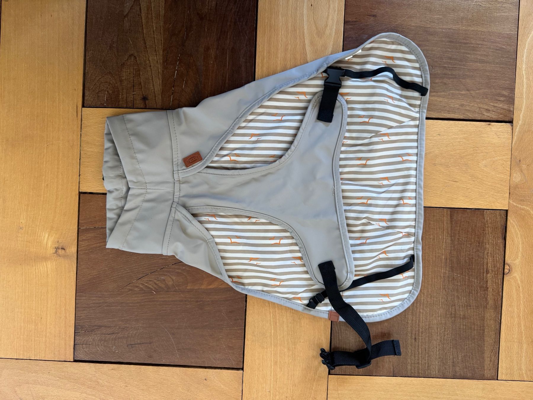 Abbigliamento: Trixie Regenmantel Beige, Länge 44cm – Usato da Biel/Bienne venduto da catduc 1