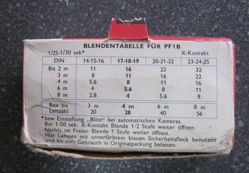 Agfa Blitze: Agfa Clibo Blitz inkl. Tasche mit 4 Reserveblitzen – Gebraucht aus Bischofszell von Pfau0 9