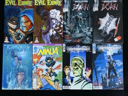 8 Comics Konvolut , mit jeweils den ersten Nummern