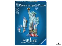 Silhouette Puzzle New York 16151