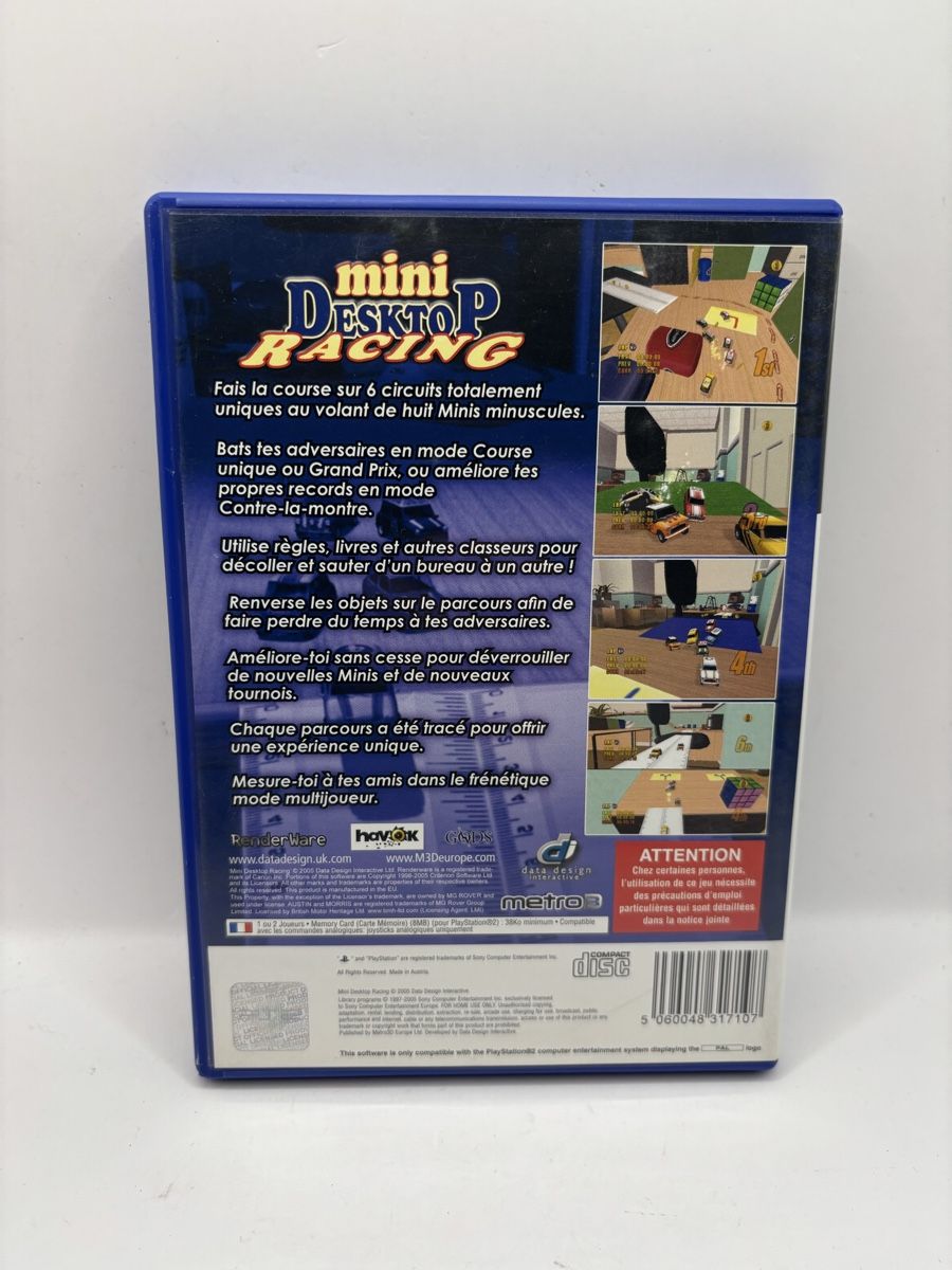 Giochi: Mini Desktop Racing PS2 – Usato da Genève venduto da sho_67qj 1