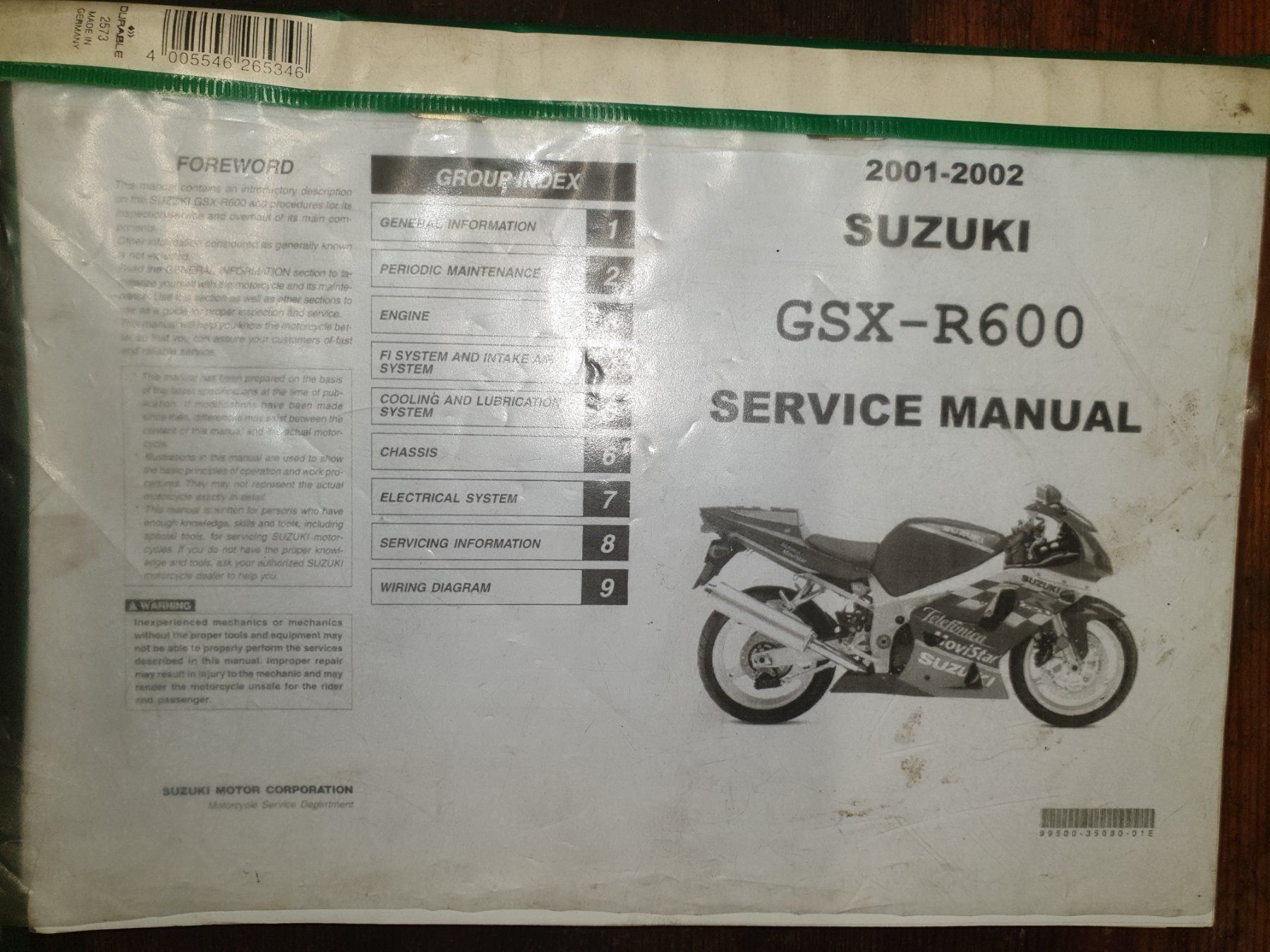 Bücher: Reparaturanleitung GSX-R – Gebraucht aus Winterthur von Tenderizer3000 3