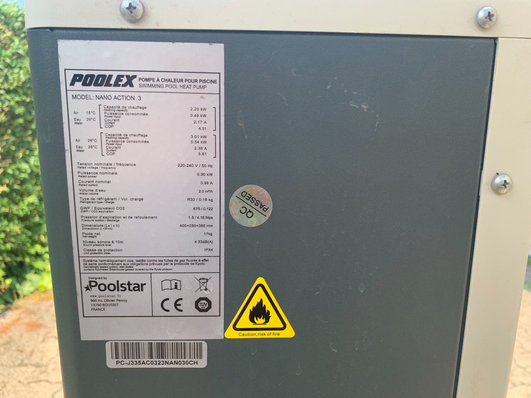 Piscine: Poolstar Prolex Nano Action Poolheizung gebraucht – Usato da Bülach venduto da Hardenduro 4