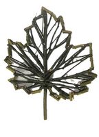 Deko Blatt grün
