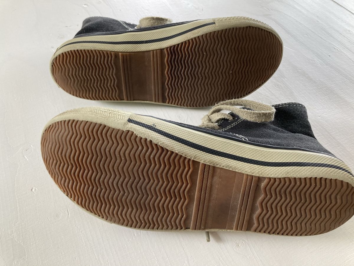 Scarpe da uomo: Hanf Schuhe Gr. 38 schwarz – Usato da Kesswil venduto da Branca-01 6