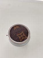 louis vuitton pillendösli, pillendose, aus orig. resten, 5cm
