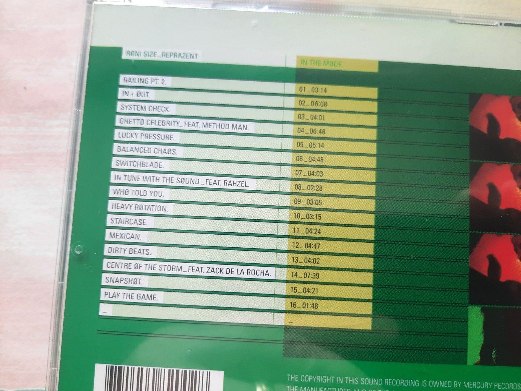 CDs: CD Roni Size Reprazent - in the mode – D'occasion à Pully par bro_n52j 2