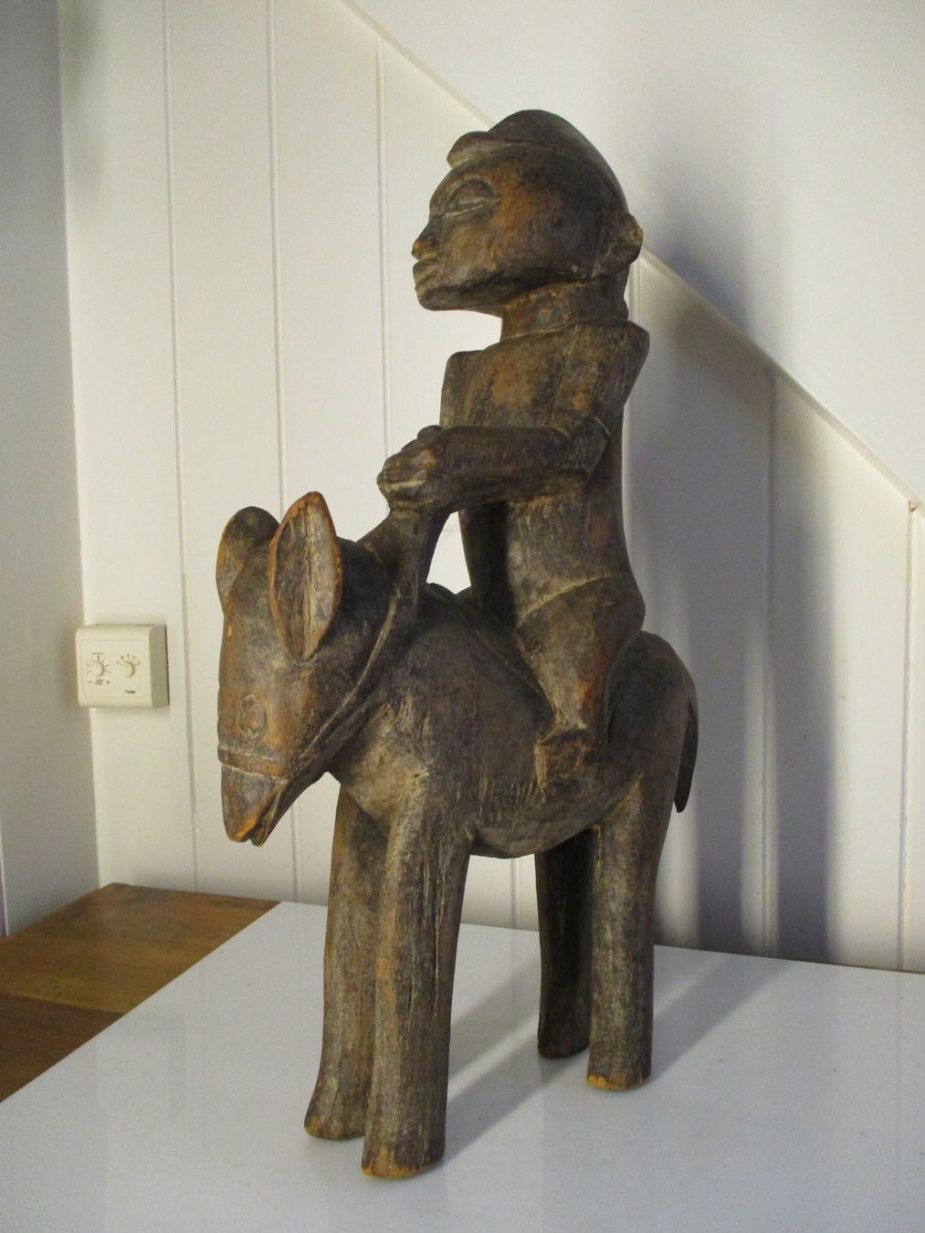Skulpturen & Statuen: Tribal art historische Reiter-Skulptur Afrika Holz Afrique – Gebraucht aus Windisch von Autogrammo 5