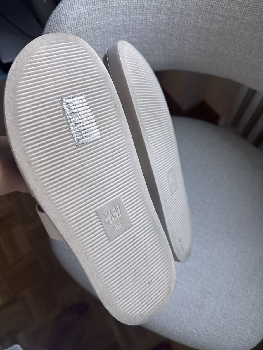 Damenschuhe: Pantoletten creme Grösse 39 – Neu (gemäss Beschreibung) aus Zürich von Chez_Dali 1