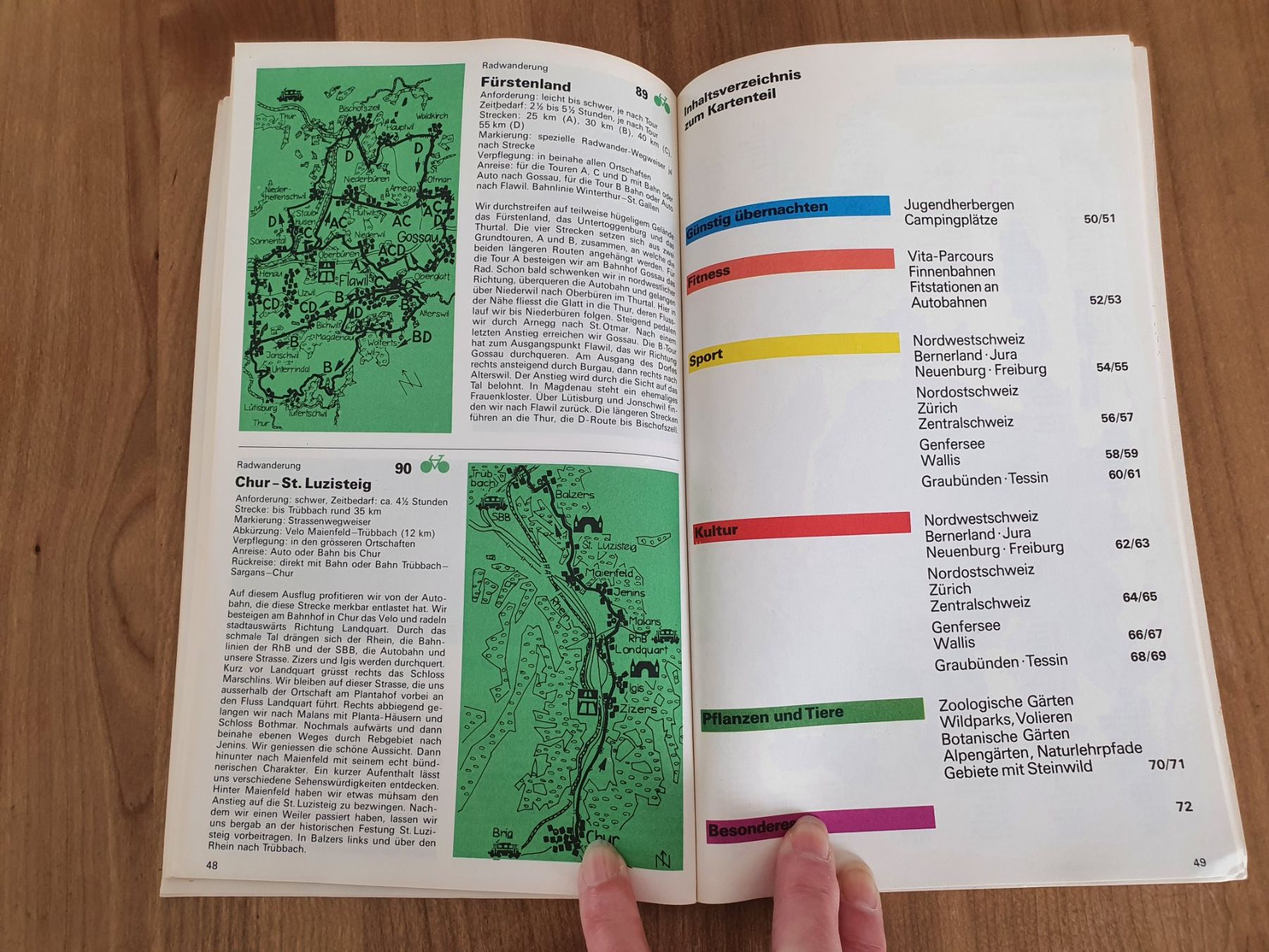 Libri: Schweizer Freizeit-Tips von Coca-Cola, vintage 1976 – Usato da Zofingen venduto da Wimbledon90 4