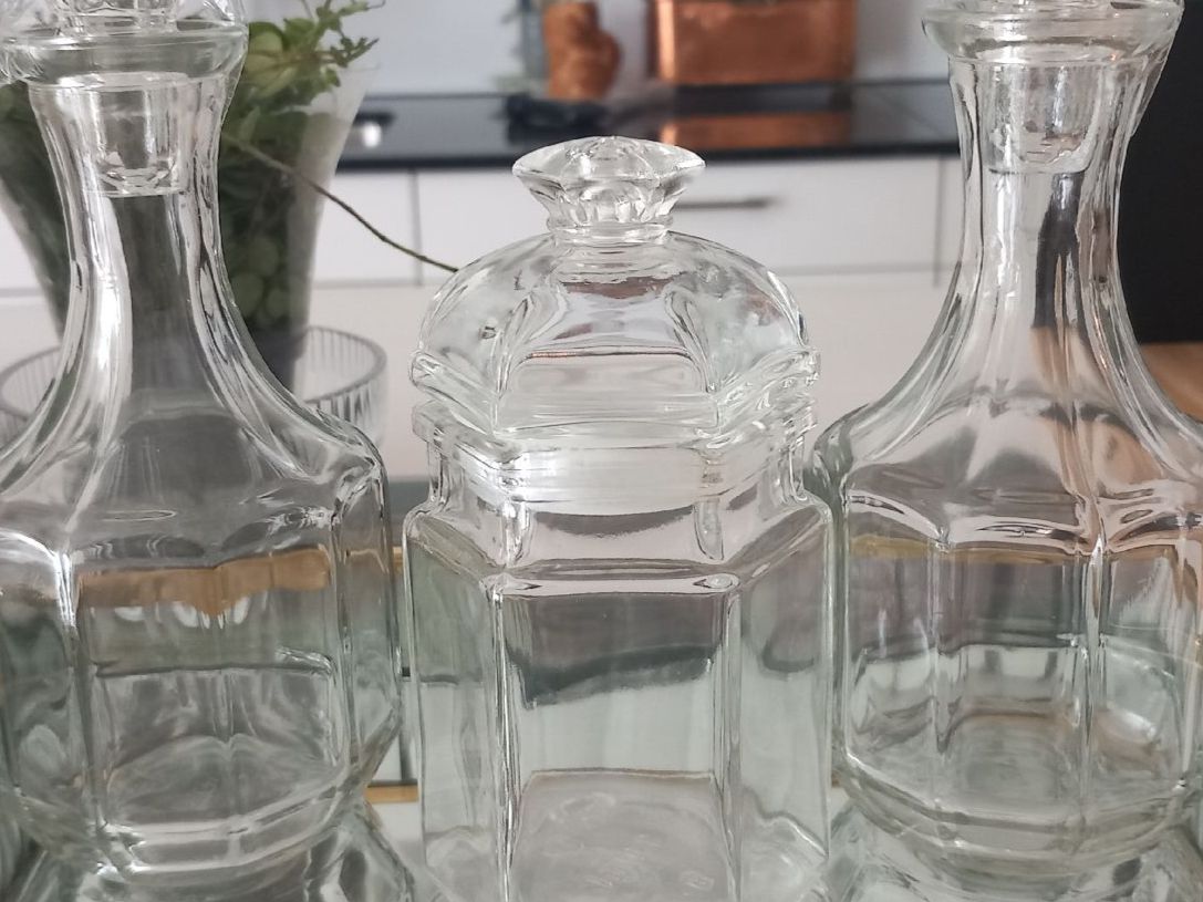 Verres: Glas Menage mit Spiegelplateau / Vintage – Neuf (Voir description) à Aegerten par gismolini 3