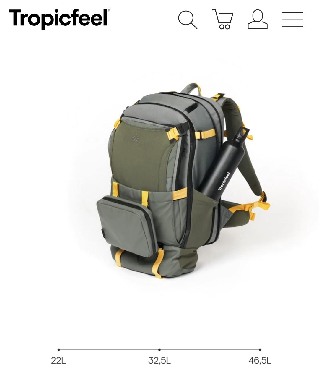 Zaini: Tropicfeel "Hive" Backpack - Waterproof 22-46L – Nuovo (secondo la descrizione) da Basel venduto da ian_z6t8 4
