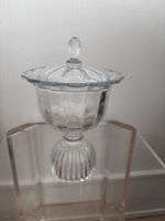 Superbe bonbonnière en verre Bacalowits Vienne 1930