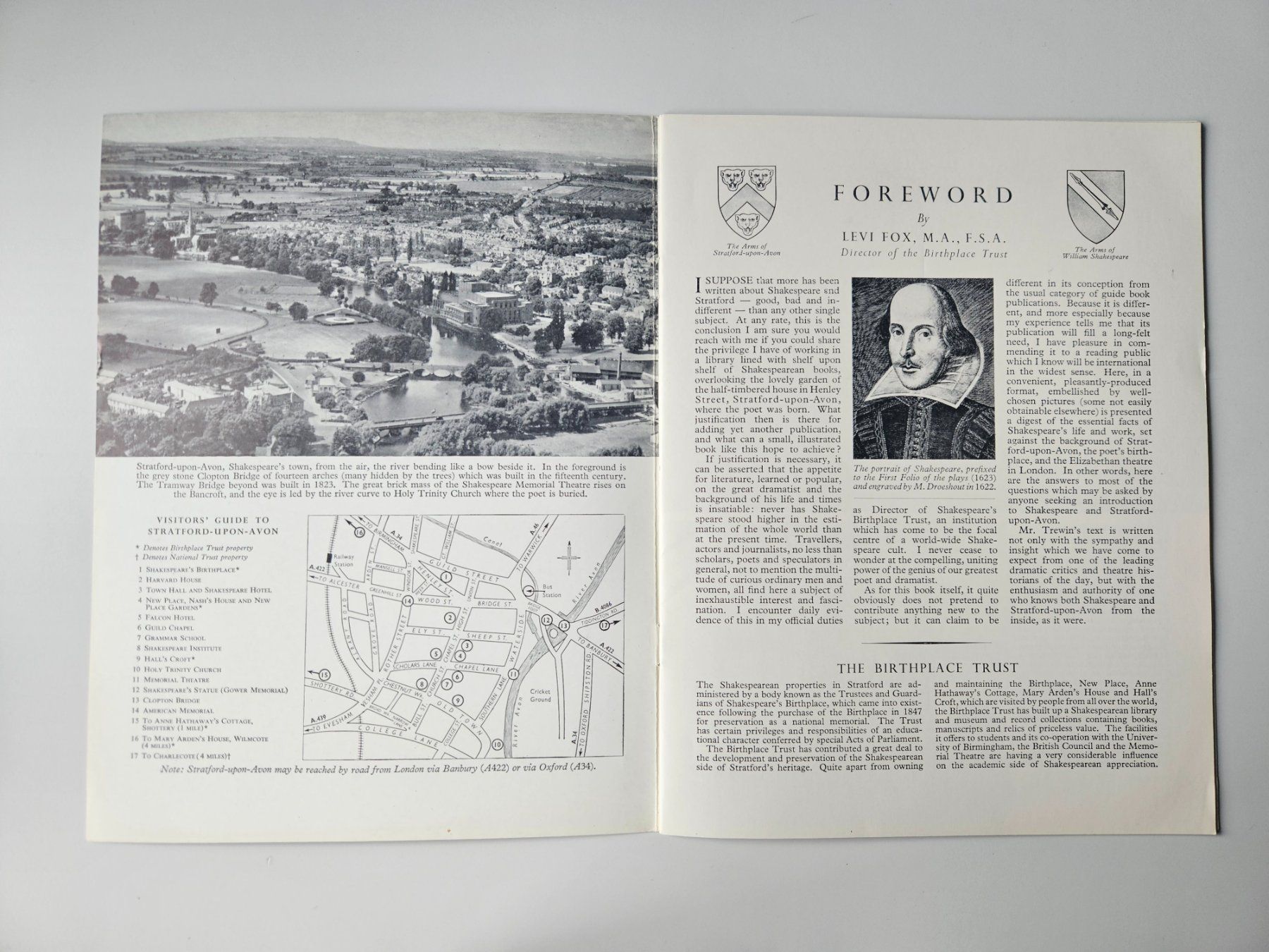Libri: Shakespeare & Stratford-Upon-Avon, Editions Pitkin 1962 – Usato da Echandens venduto da annegug 1