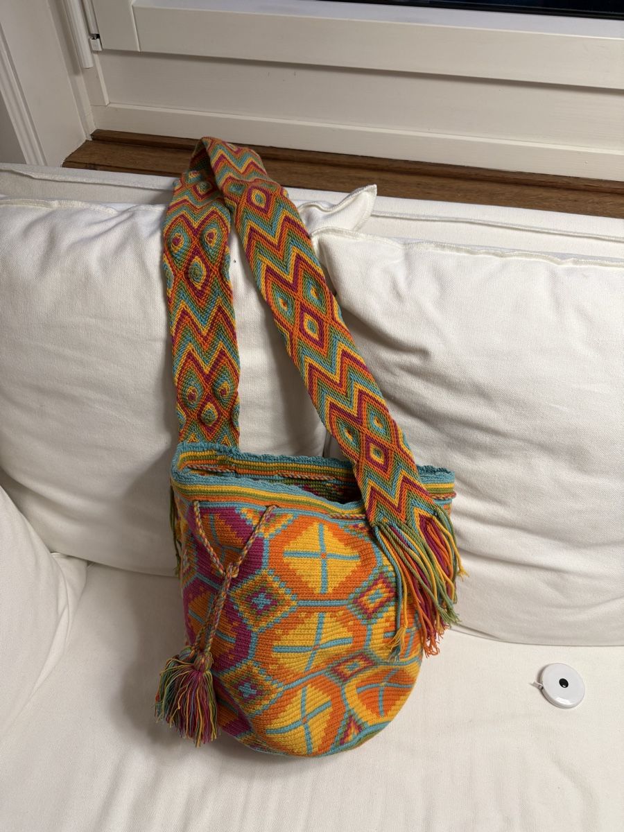 Taschen für Damen: Colorful woven bag, handmade, boho style – Gebraucht aus Zürich von floridiablanca 1