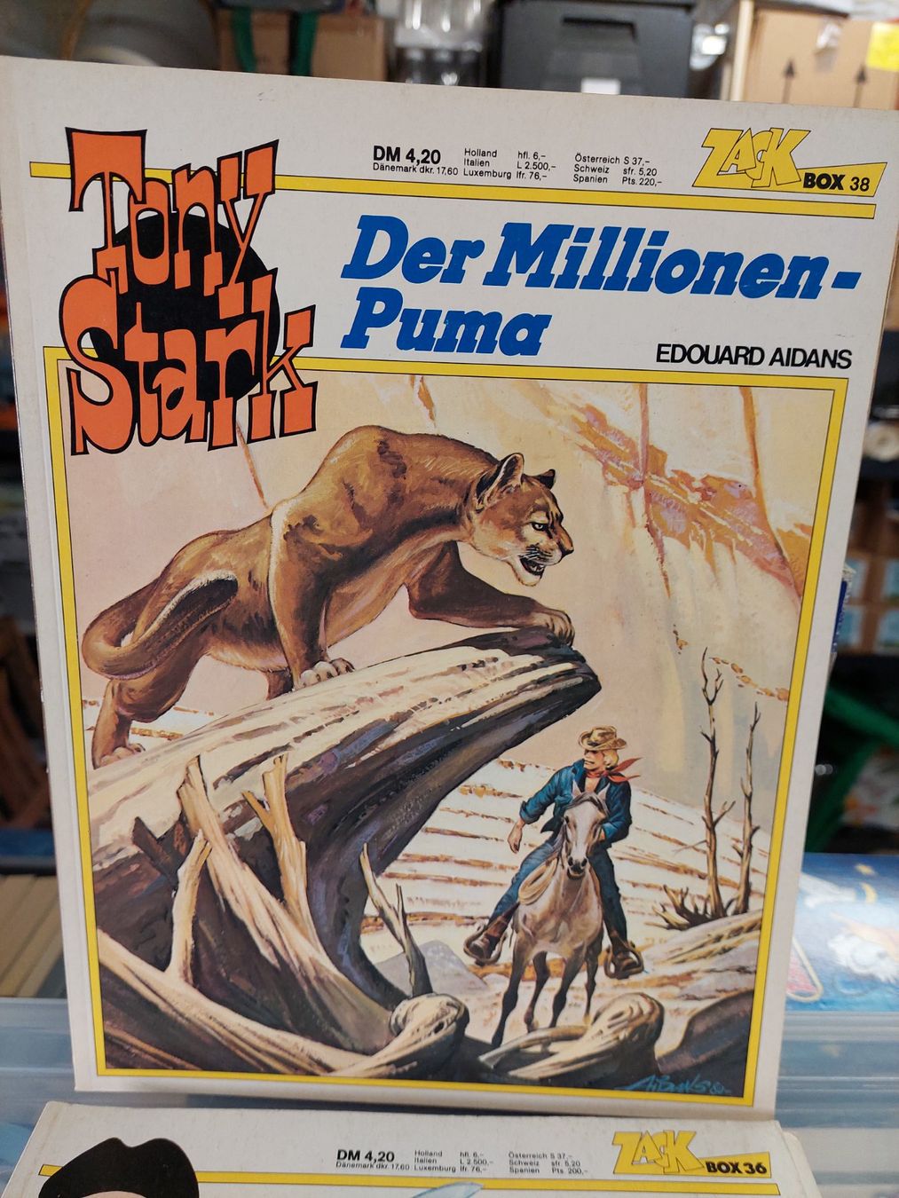 Fumetti: Zack Box 38: Tony Stark – Usato da Oberwil b. Zug venduto da PrimaryBlue