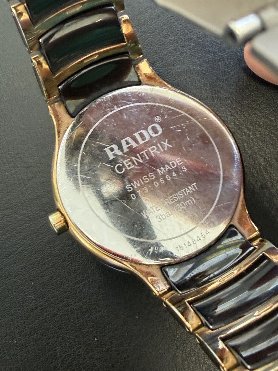 Rado Orologi: Rado Centrix, Roségoldfarben/Keramik, 38mm! – Usato da Winterthur venduto da senn-ismaili 5