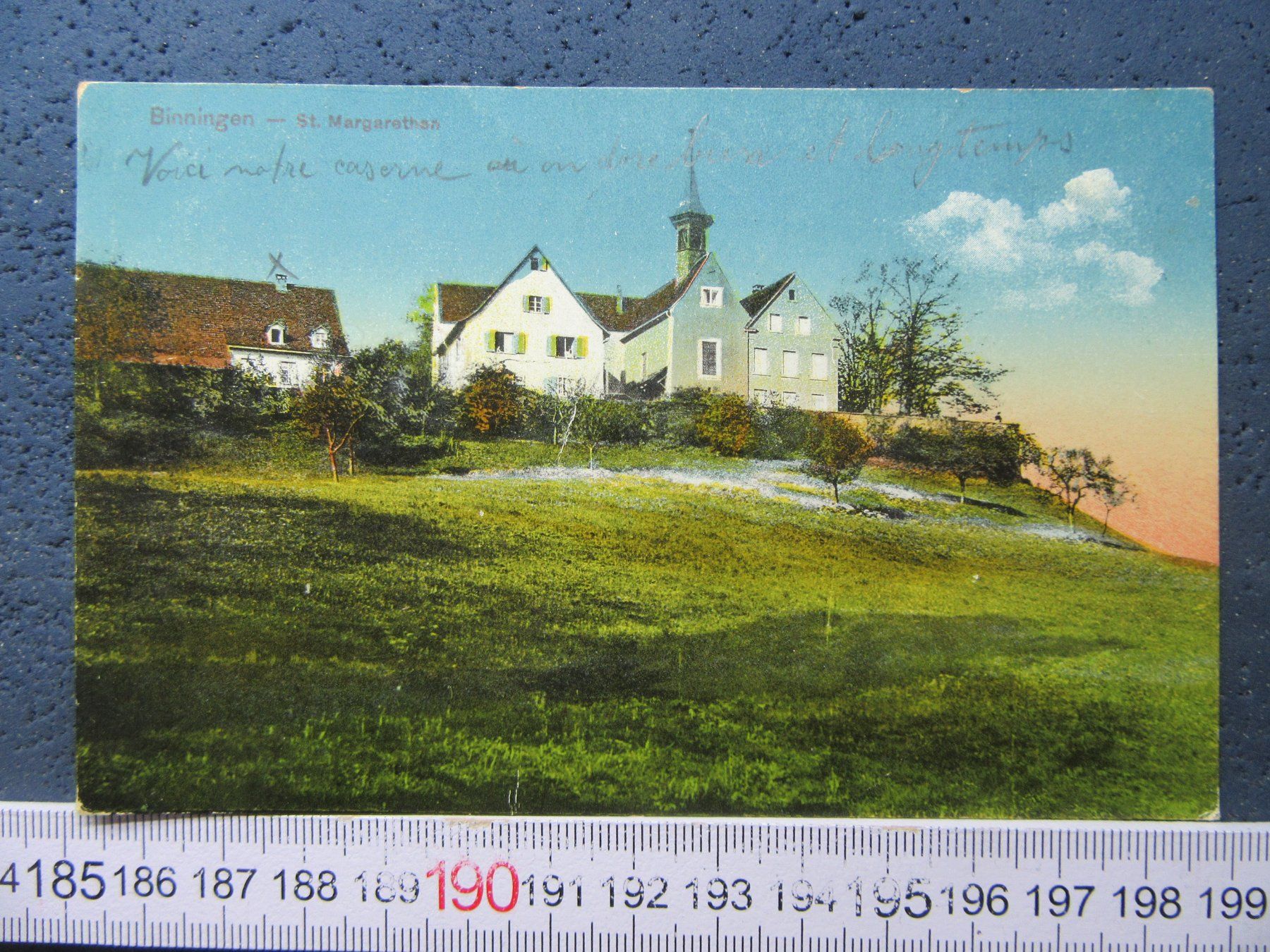 Cartoline postali: BINNINGEN BL AK 1922 ST.MARGARETHEN – Usato da Ettingen venduto da Hausi4711