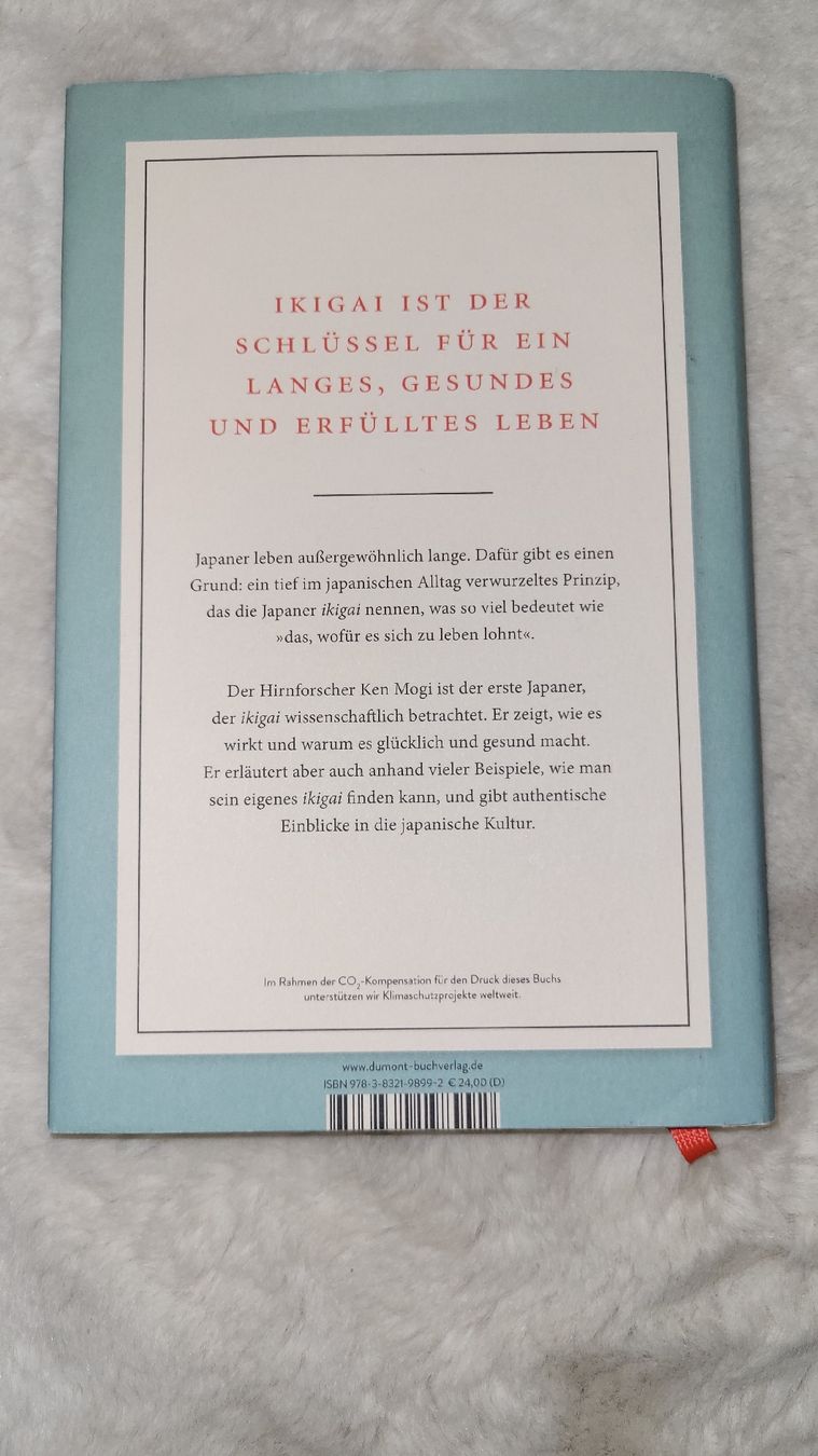 Bücher: Ikigai Ken Mogi Buch – Gebraucht aus Horgenberg von Klatschmohnmaria 1