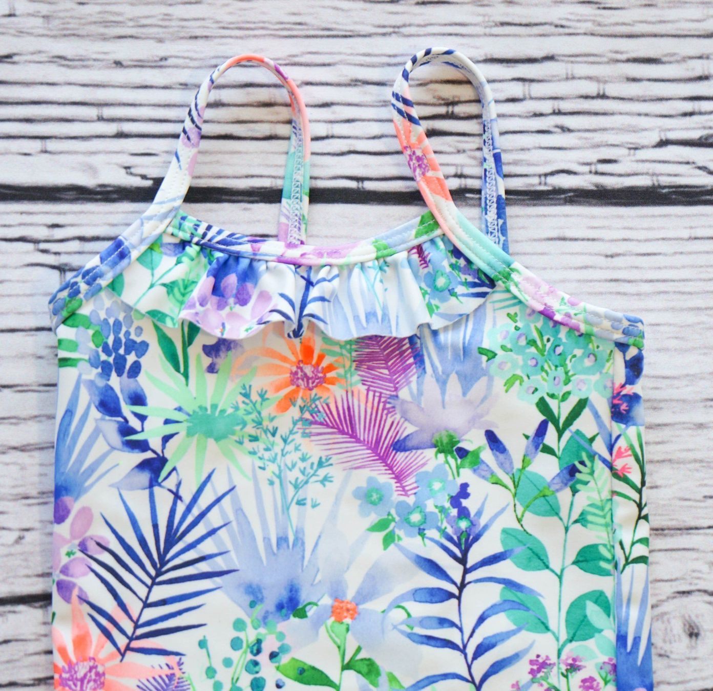 Next Costumi da bagno: Next Tankini/Bikini mit Blumen Gr.68/74 – Usato da Zürich venduto da sambaum 3