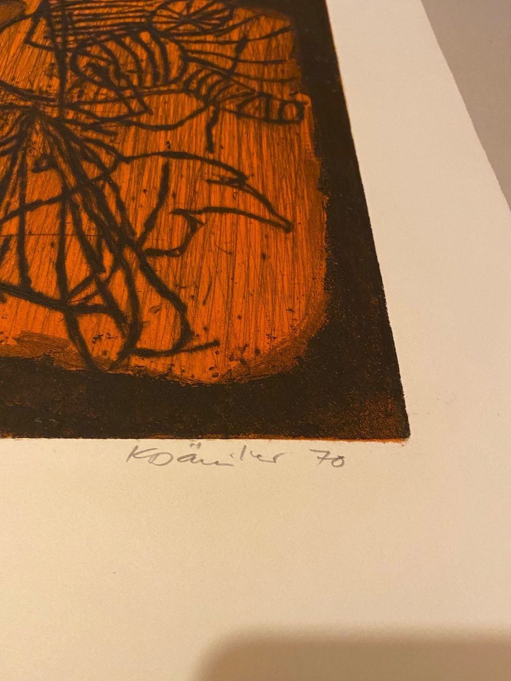Grafica & Litografie: Klaus Däniker Radierung – Usato da Münchwilen TG venduto da Mercurius63 2