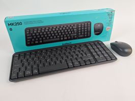 LOGITECH MK250 Combo PC Tastatur kabellos