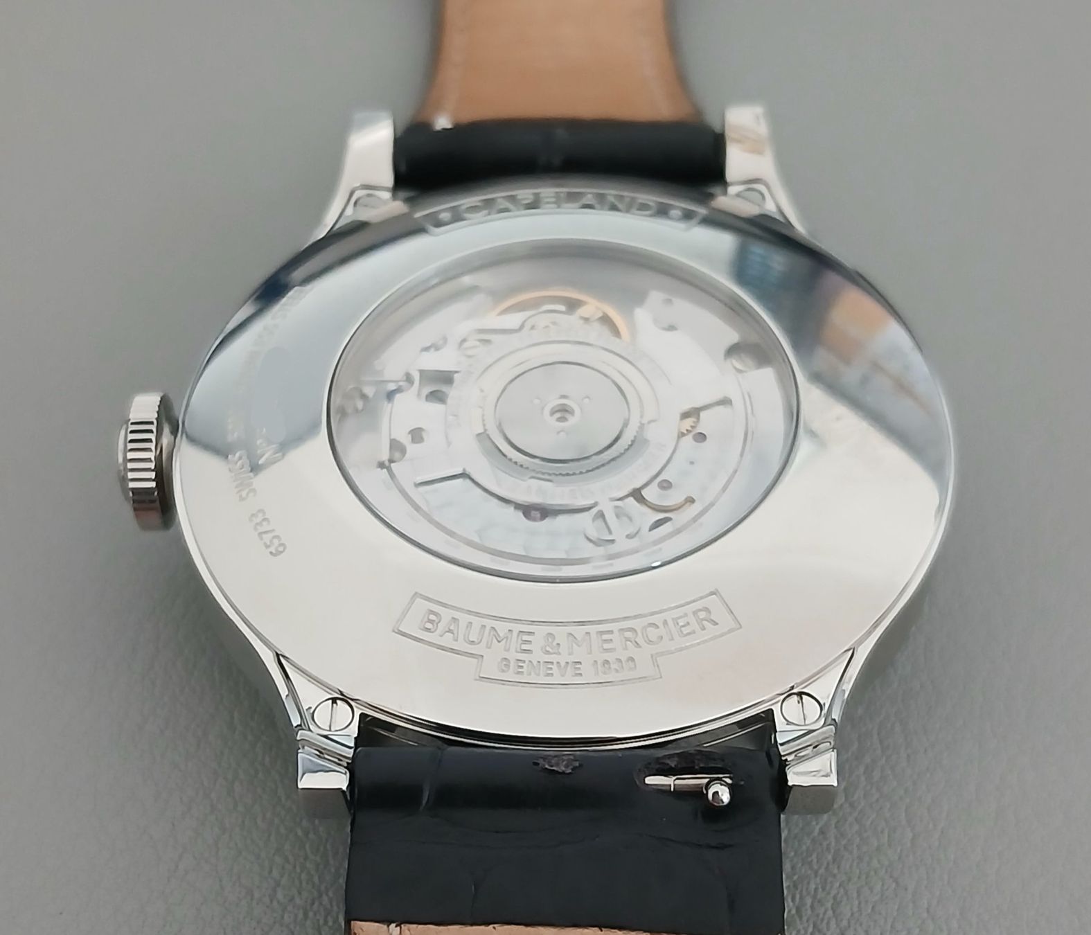 Baume & Mercier Orologi: Baume & Mercier Capeland Worldtimer - Comme Neuve, Révisée – Usato da Lausanne venduto da DavidoffHumidors 7