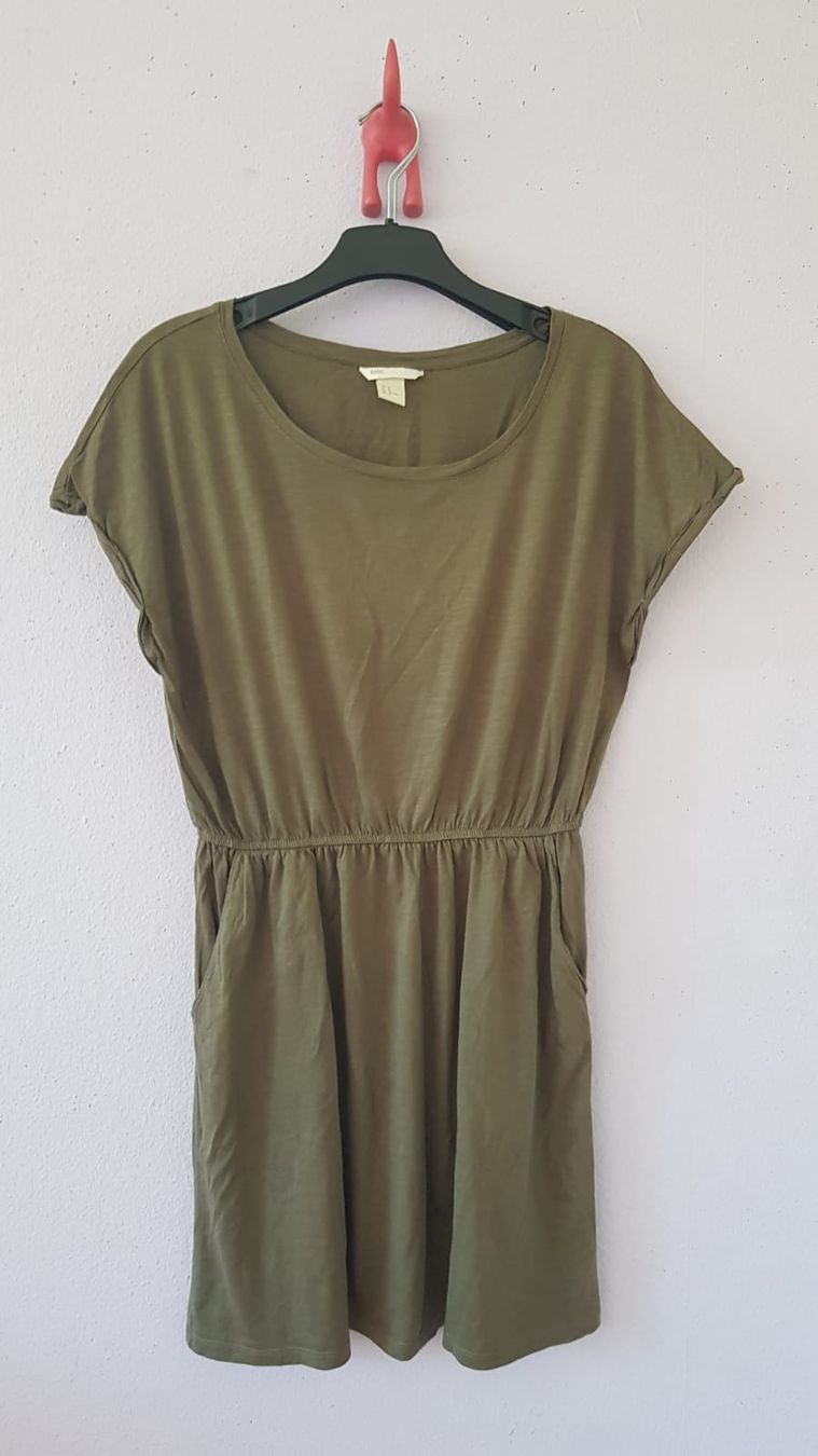 H&M Kleider: Robe kaki taille M – Neu (gemäss Beschreibung) aus Versoix von aline_b