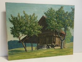 Kunst Ölgemälde von Joseph Holzmann Gemälde  signiert  1931