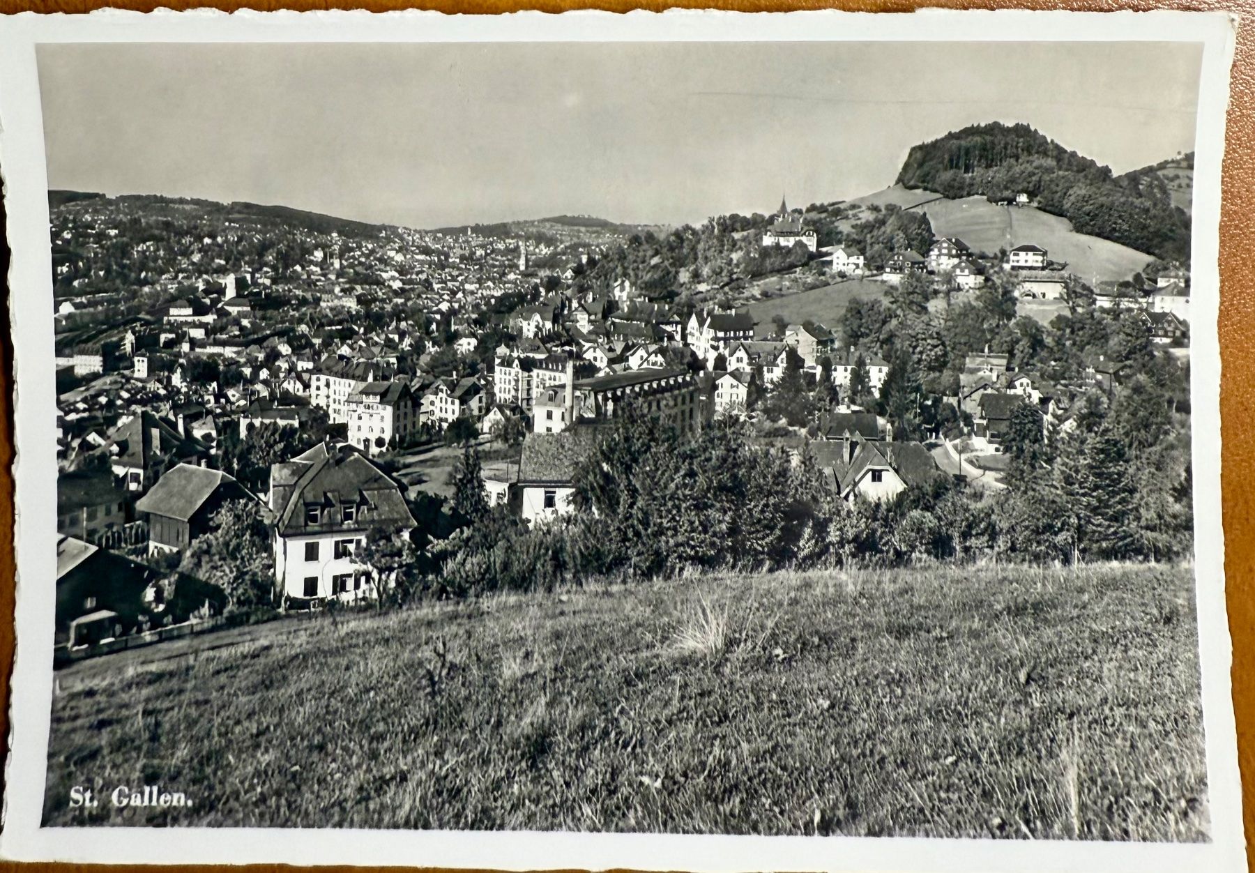 Ansichtskarten: AK: St. Gallen - Belle vue – Gebraucht aus Lutry von Ediego