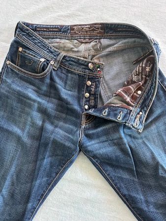 Jacob Cohën handmade Blue Jeans Type 620