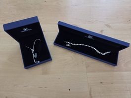 Halskette und Armband Swarovski