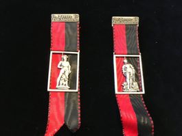 2 Medallien, BE Zwei-Abendm.JG 66 und 67