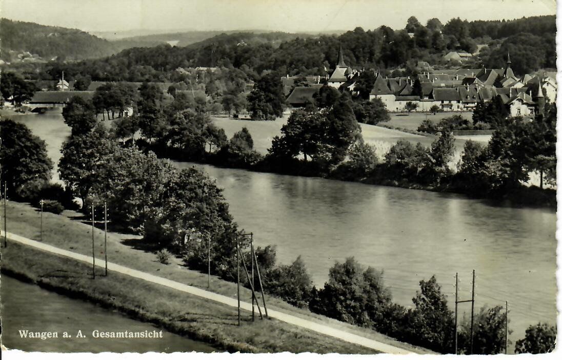 Cartoline postali: Wangen an der Aare – Usato da Hochdorf venduto da Ziegel-16