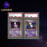 Pokemon PSA 1 Mewtwo 150 Base Set  + Mew 151 Fossil Japanese
