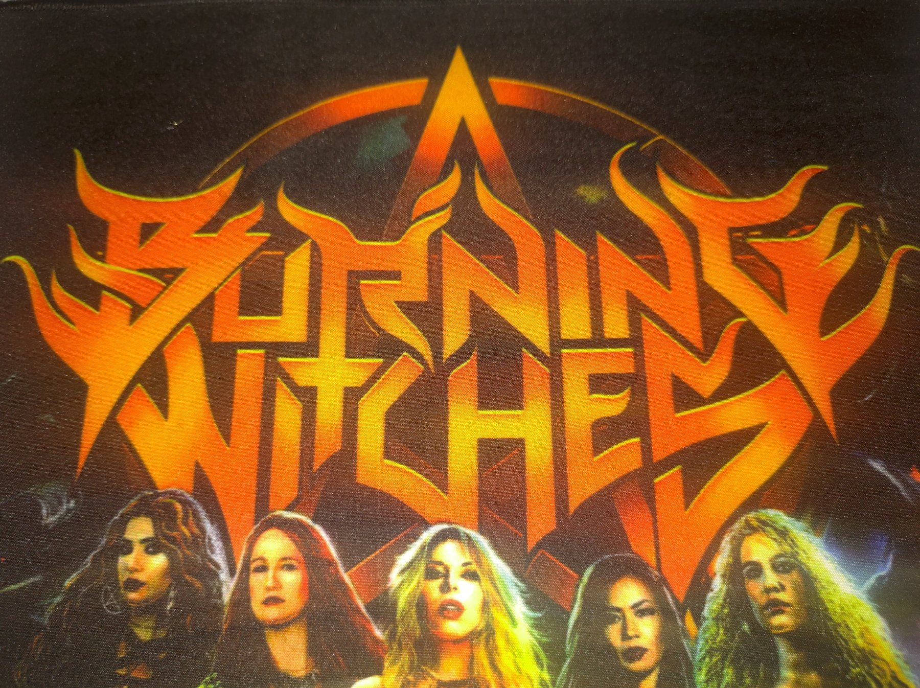 Toppe: BURNING WITCHES BACKPATCH ** AUFNÄHER ** NEU ** – Nuovo (secondo la descrizione) da Lupfig venduto da Womewome 1