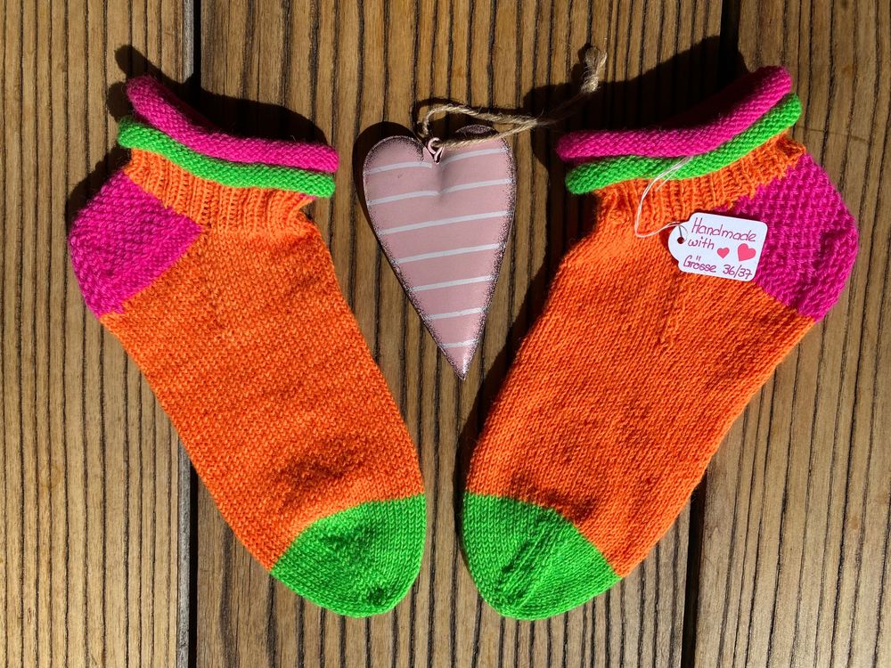 Huuraa Unisex Socken Aachen Design - Bio Baumwolle Tennissocken Größe 37-46