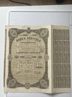 Aktien Zertifikat Banca Agricola Casalmaggiore 1913(I33)