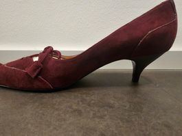 Escarpin daim HERMES