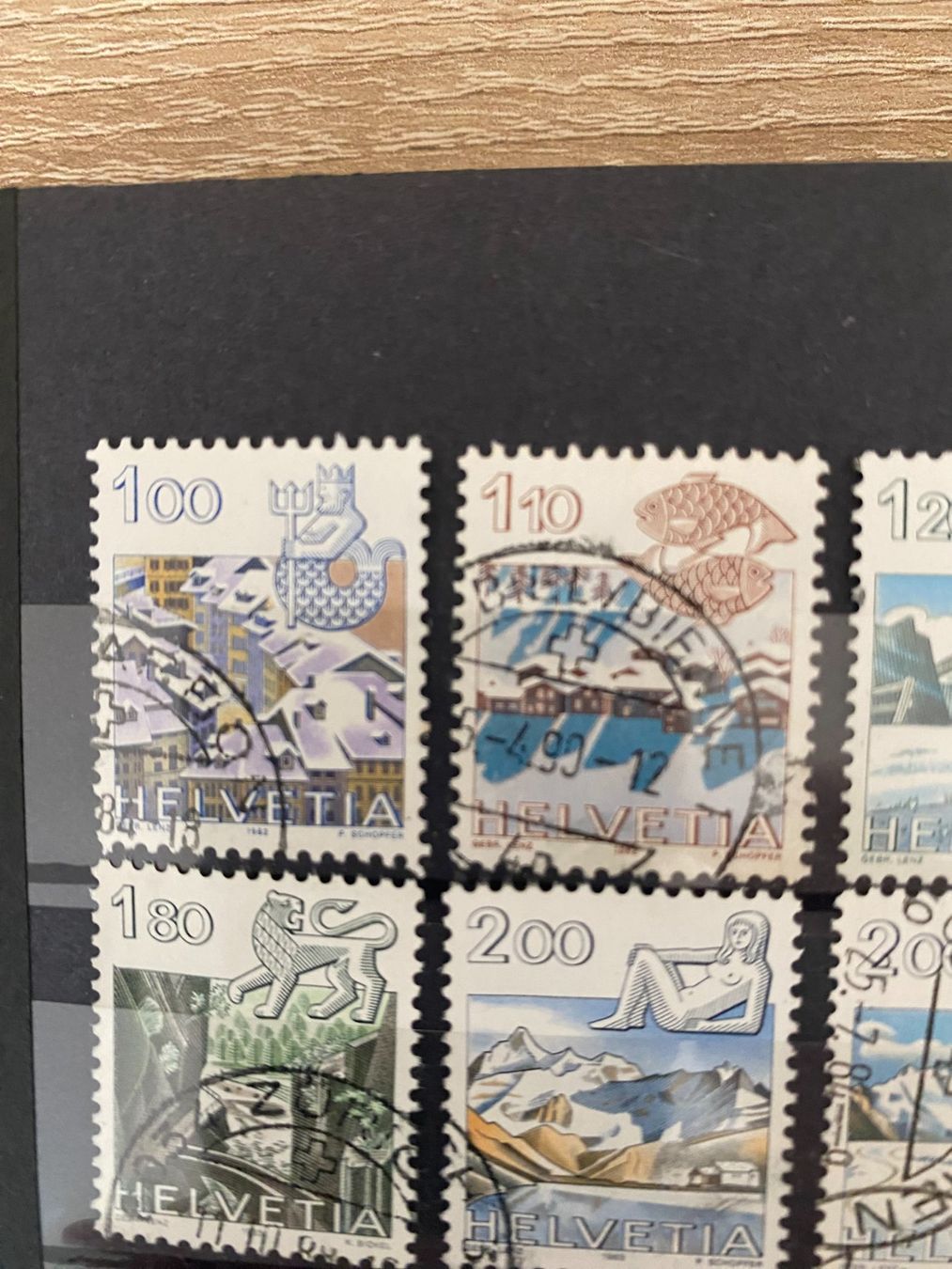 Alle Briefmarken: Briefmarken.1982-86.Tierkreiszeichen Top! – Gebraucht aus matten b. interlaken von jfran17 1