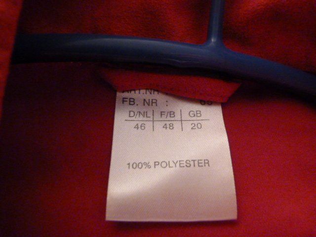 Giacche: Blusenjacke, Gr. 46, rot – Usato da Nunningen venduto da Fashion-Ave51 2