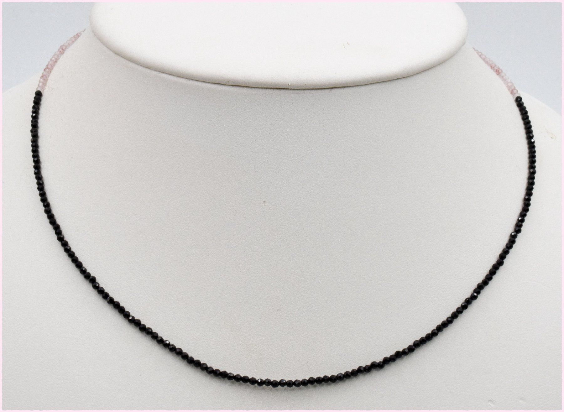 Ketten: Spinell Buttonkette facettiert ca. 43cm – Neu und originalverpackt aus Oberglatt ZH von Goldfee1 1