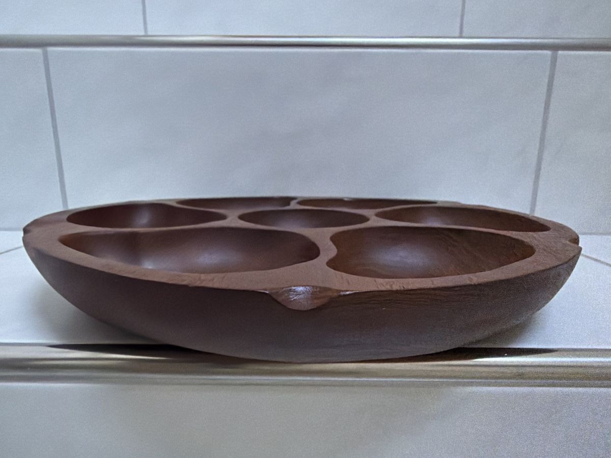 Piatti di portata: Holzschale Vintage, Teakholz. – Usato da Biberist venduto da Momo33 3